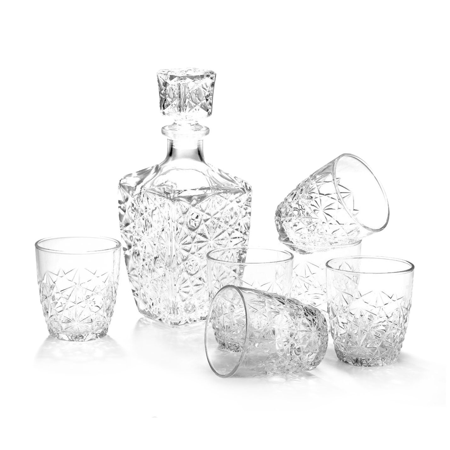 Уцінка! Набір для лікеру Bormioli Rocco Dedalo, 7 предметів (226060S1A021990)